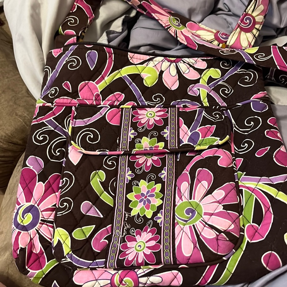 Vera Bradley Purple Punch Crossbody Purse